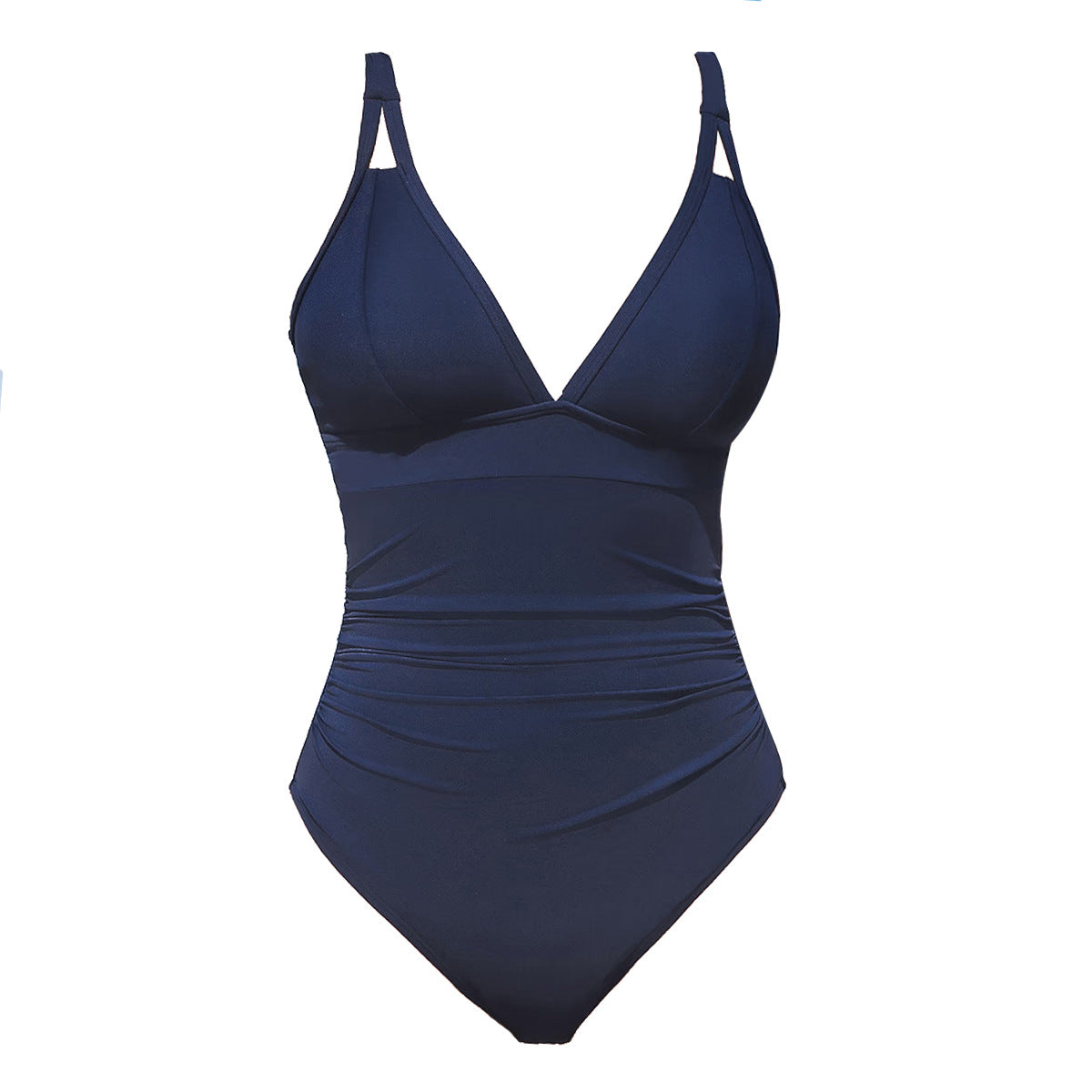 Damen Einteiliger Badeanzug mit strategischen Cut-Out-Details R&B