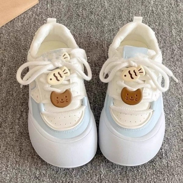 Damen Sneakers mit verspieltem tierischem Dekor und komfortabler Sohle R&B