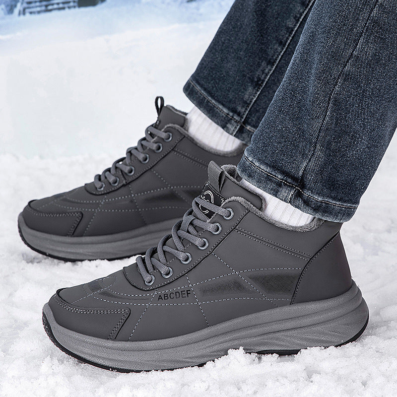 Damen Winterliche Schnürstiefel mit isolierendem Futter R&B