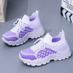 Damen Luftige Strick-Sneaker mit flexiblem Sohlenkomfort R&B