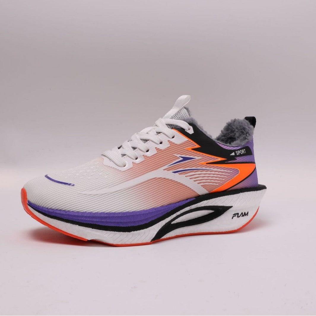 Damen Sportliche Lauf-Sneaker mit dämpfendem Obermaterial