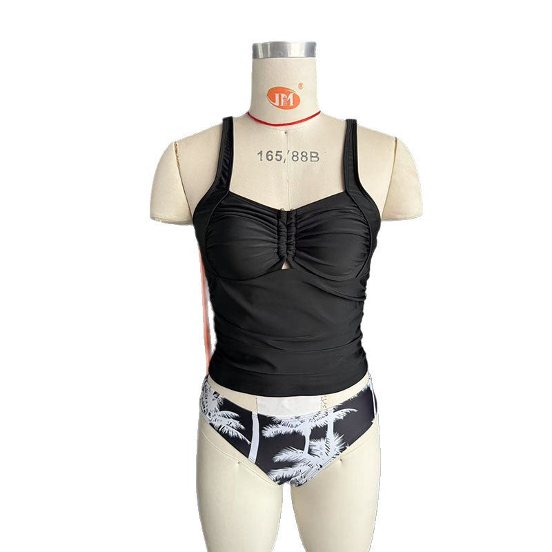 Damen Tankini mit elastischer Passform und floralem Design R&B