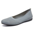 Damen Ballerinas mit atmungsaktivem Strickoberteil und flexiblem Fußbett R&B