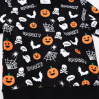 Kinder Sweatshirt mit gruseligem Halloween-Motiv R&B