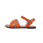Damen Riemensandalen mit elegantem Überkreuz-Design und komfortablem Fußbett R&B