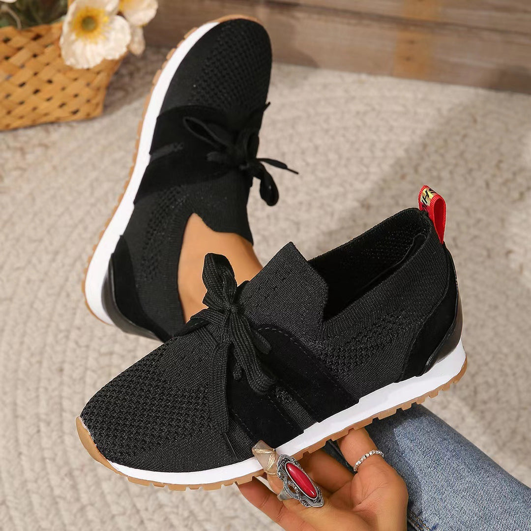 Damen Atmungsaktive und elegante Sneakers mit flexiblem Knöchel-Fit R&B