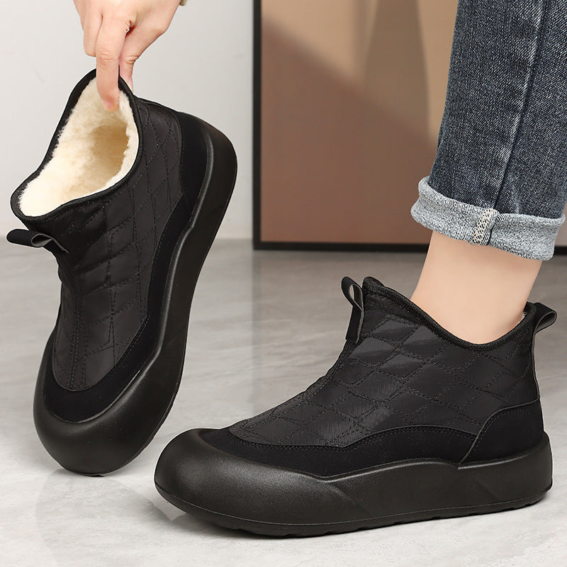 Damen Thermo-Winterstiefel mit rutschfester Sohle und warmem Innenfutter R&B