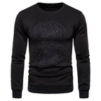Herren Sweatshirt mit einzigartigem Totenkopfdesign