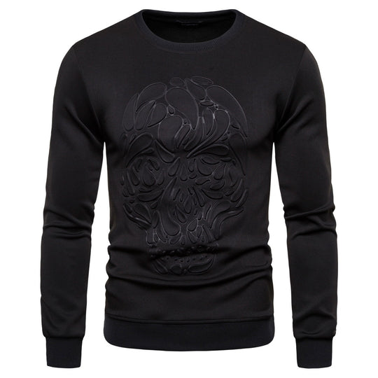 Herren Sweatshirt mit einzigartigem Totenkopfdesign R&B