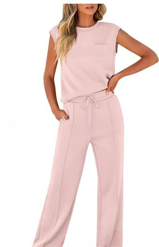 Damen Bequemes Freizeitanzug-Set mit weitem Schnitt und modischen Details R&B