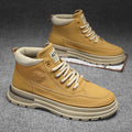 Damen modische High-Top Stiefel mit gepolstertem Innenfutter und rutschfester Sohle