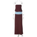 Damen Maxi Kleid R&B