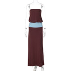 Damen Maxi Kleid R&B