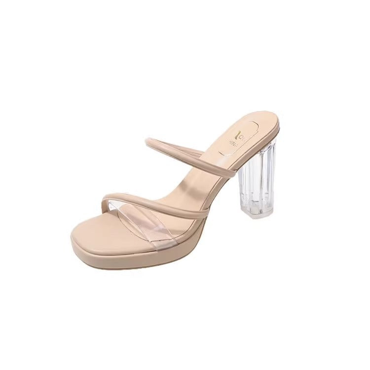 Damen Blockabsatz Sandalen R&B