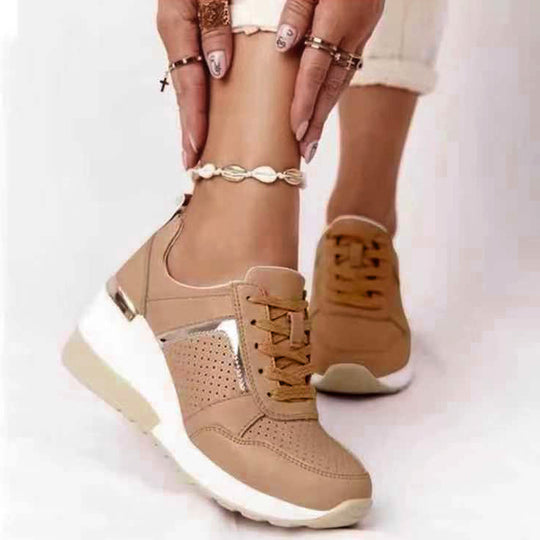 Damen Sportliche Sneakers mit luftiger Perforation und komfortabler Dämpfung R&B