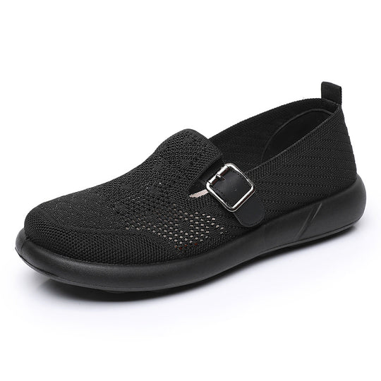 Damen Atmungsaktive Slip-On Schuhe mit verstellbarem Riemen R&B