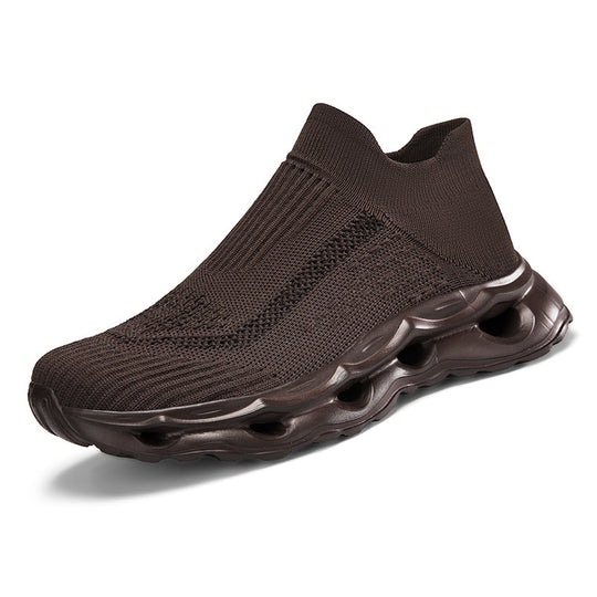 Damen Sockensneaker mit atmungsaktivem Obermaterial und rutschfester Sohle R&B