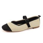 Damen Ballerinas mit floralem Stickdesign R&B