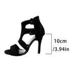 Damen High Heel Sandalen mit modischem Riemendesign und verstellbaren Schnallen