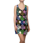 Damen Sommerkleid im kunterbunten Korallenmuster R&B