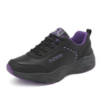 Damen nan voluminöse Sneaker mit gepolstertem Kragen und stoßabsorbierender Sohle R&B