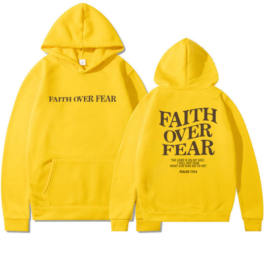 Damen Kapuzenpullover mit inspirierendem Schriftzug und hochwertiger Baumwolle R&B