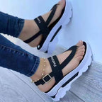 Damen modische Flip-Flops mit ergonomischem Plateau
