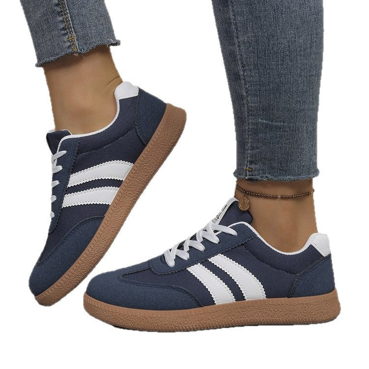 Damen Sportliche Sneakers mit strapazierfähigem Obermaterial und rutschfester Sohle R&B