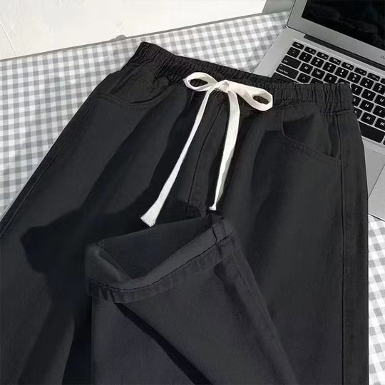 Herren Sportliche Freizeithose mit Kordelzug und tiefen Taschen R&B