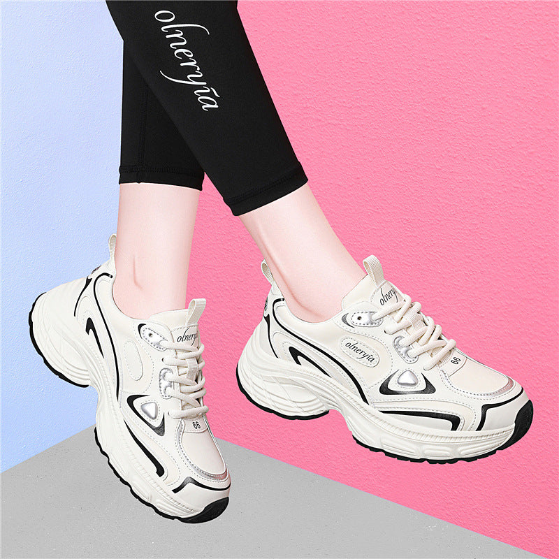 Damen Sportliche Chunky Sneakers mit dämpfender Sohle R&B