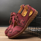 Damen Bequeme und atmungsaktive Freizeitschuhe mit spezieller Lochung R&B