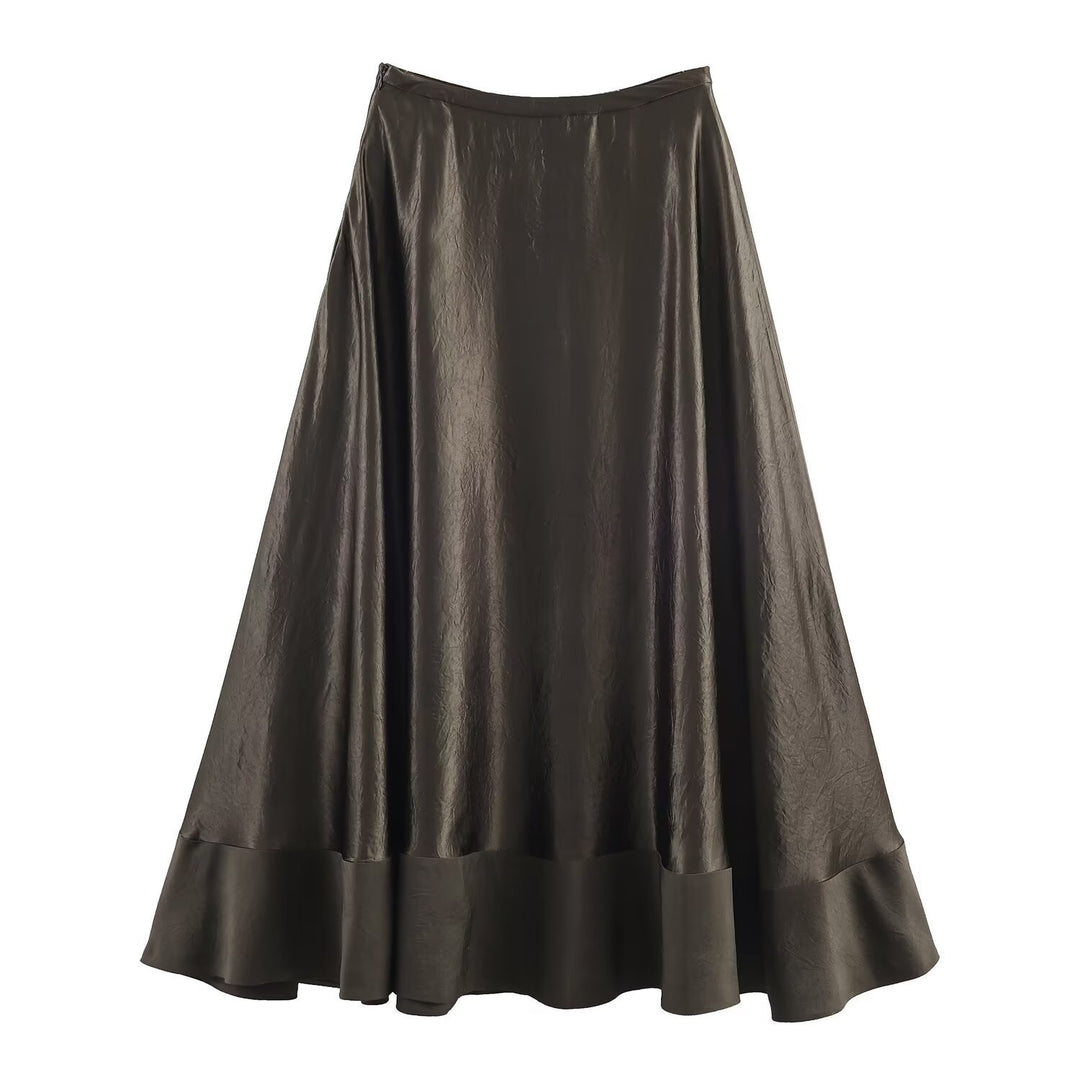 Damen Maxirock mit elegantem Fall und feinem Material R&B