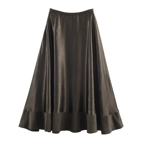 Damen Maxirock mit elegantem Fall und feinem Material R&B