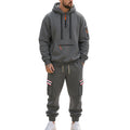 Jogginganzug Herren sportlich aus Sweatshirt und Hose