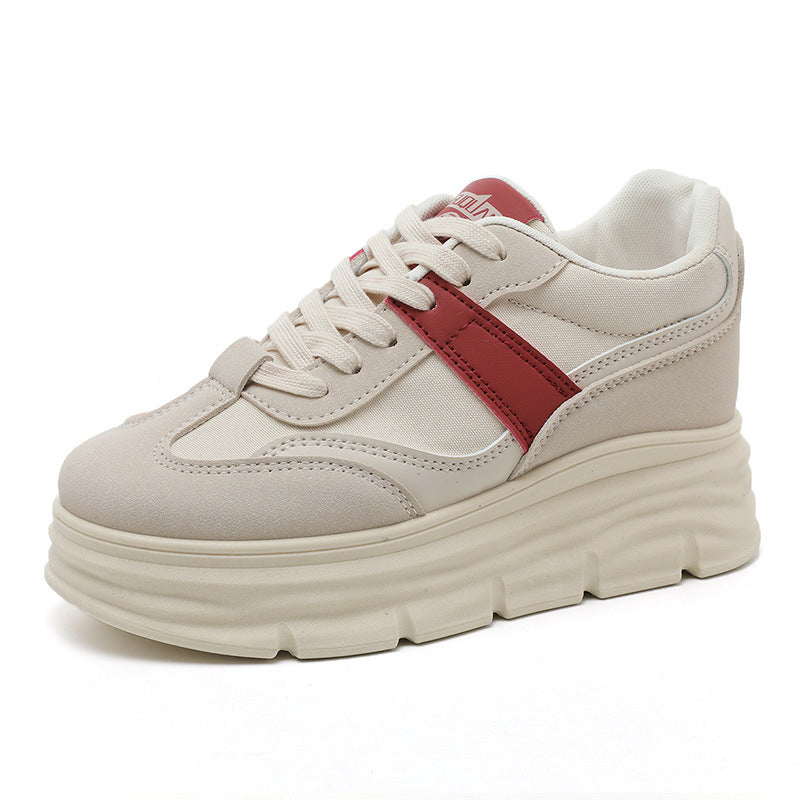 Damen Plattform Sneakers mit modischem Design und bequemer Dämpfung R&B