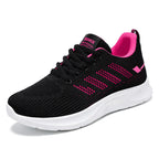 Damen sportliche und atmungsaktive Fitnessschuhe mit rutschfester Sohle R&B