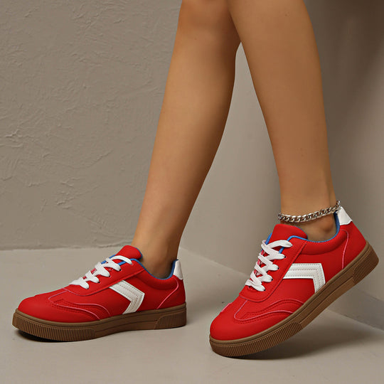 Damen Bequeme Freizeitsneaker mit trendigem Obermaterial R&B