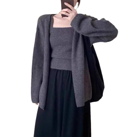 Damen Modischer Cardigan im lässigen Stil R&B