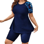 Damen Sportliches Set mit floralem Design R&B