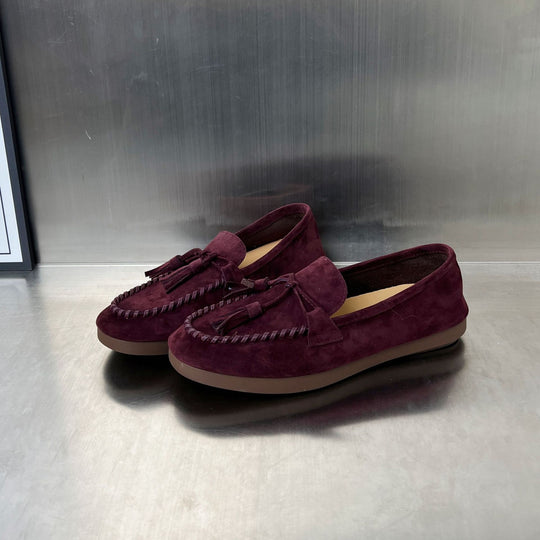 Damen Mokassins mit eleganter Quasten-Detailierung und bequemer Sohle R&B