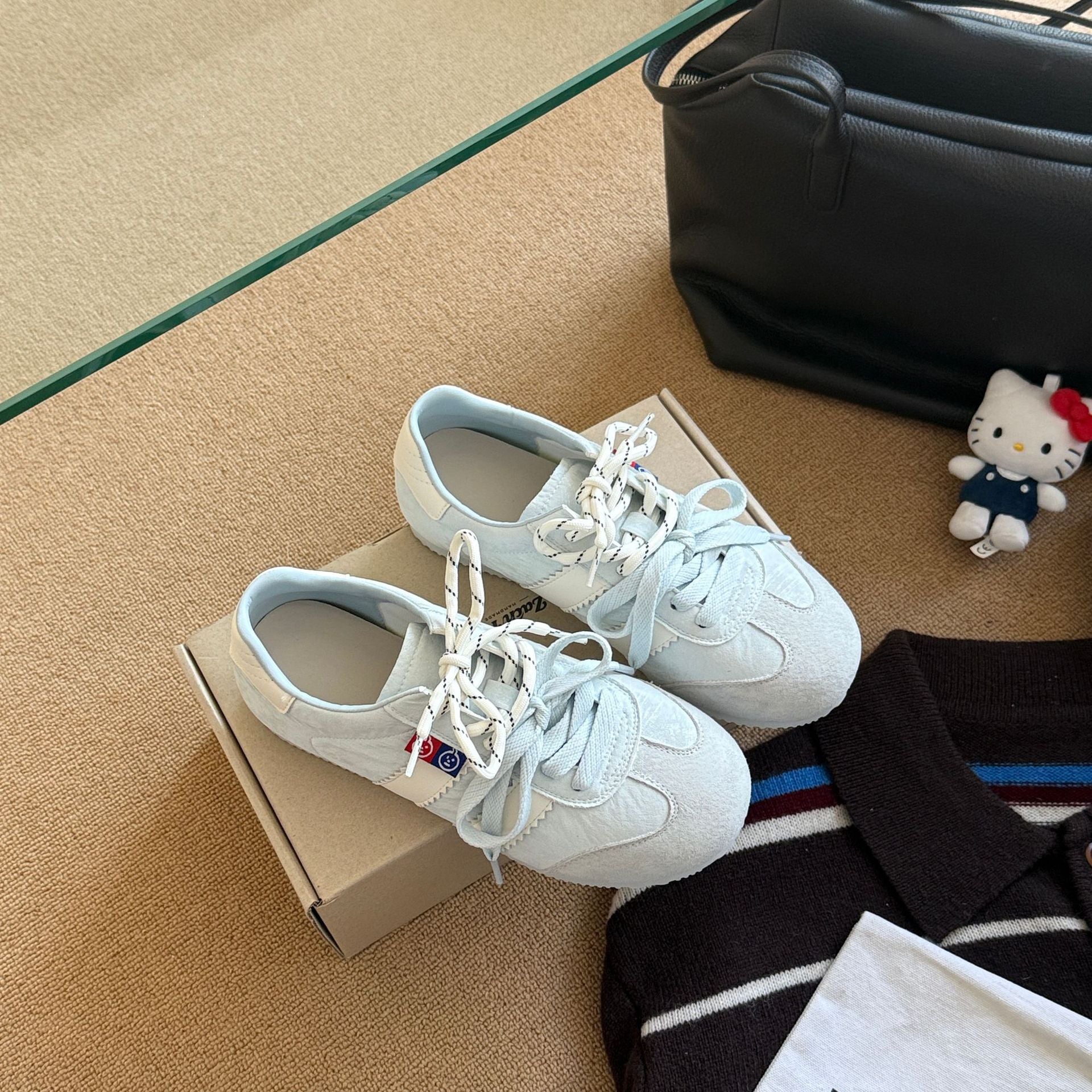 Damen Sportliche Sneaker mit innovativem Design und atmungsaktiver Obermaterialstruktur