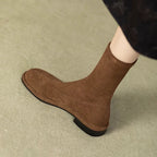 Damen Elegante Stiefeletten mit stretchbarem Obermaterial und rutschfester Sohle R&B