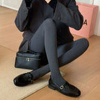 Damen Mokassins mit modischen Cut-Outs und elegantem Schnallenverschluss