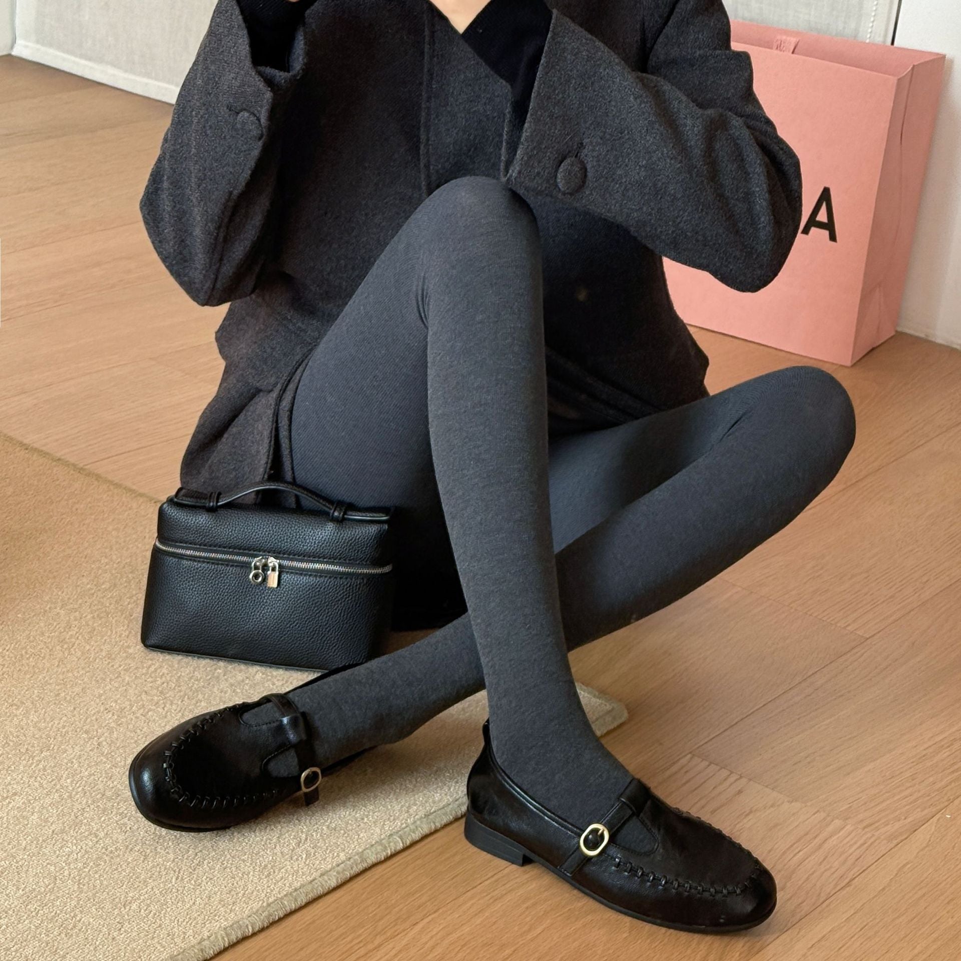 Damen Mokassins mit modischen Cut-Outs und elegantem Schnallenverschluss