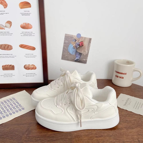 Damen Sneaker mit dicker dämpfender Sohle und atmungsaktivem Obermaterial R&B