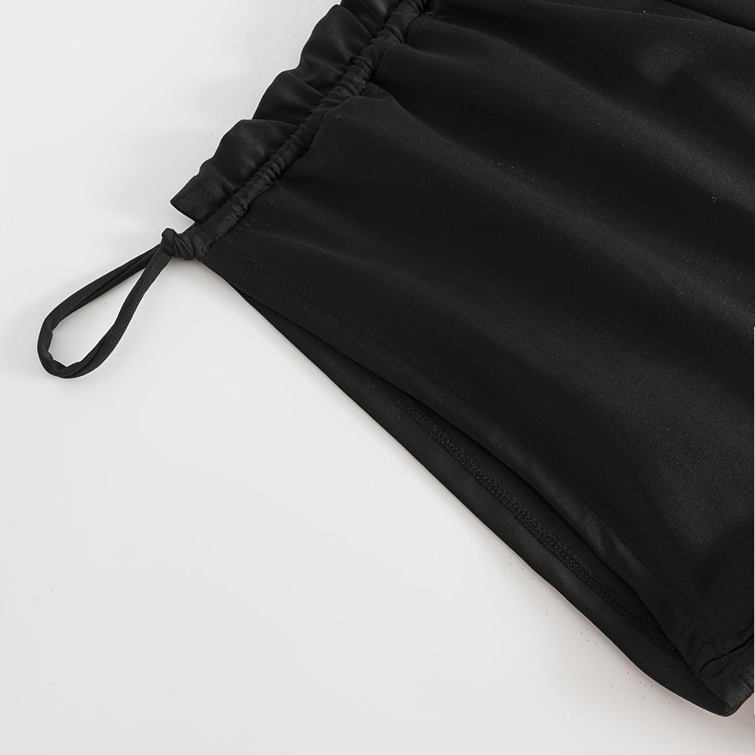 Damen Badeshorts mit verstellbarem Bund R&B