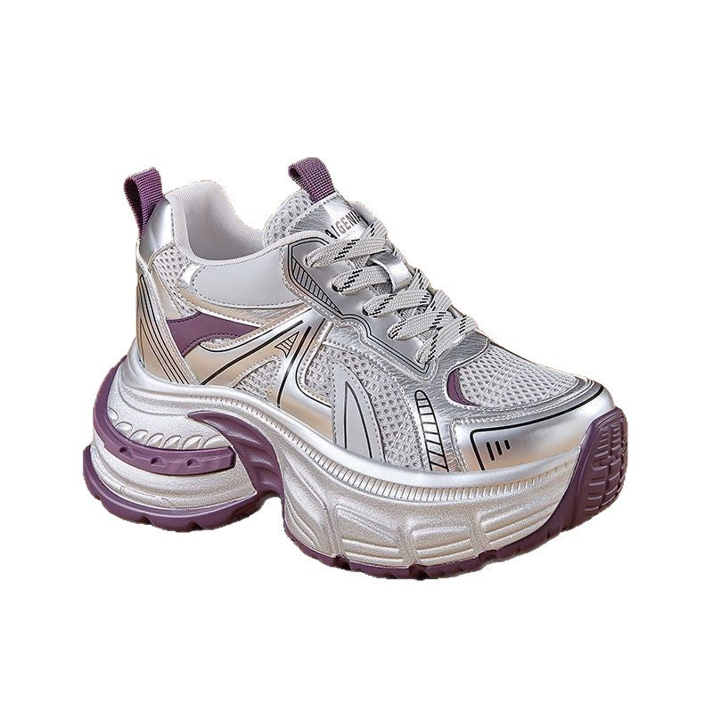 Damen Sportliche Chunky Sneakers mit innovativem Sohlenprofil R&B