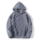 Damen Kuscheliger Fleece-Hoodie mit strukturiertem Design und Kapuze