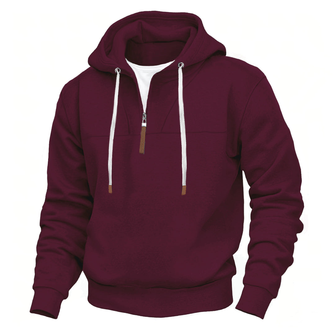 Herren Kapuzenpullover mit praktischer Reißverschlussöffnung und modernem Design R&B