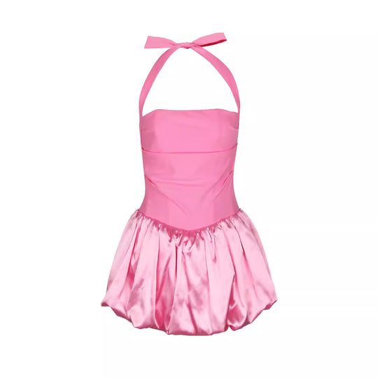 Damen Verspieltes Minikleid mit schwingendem Rock R&B